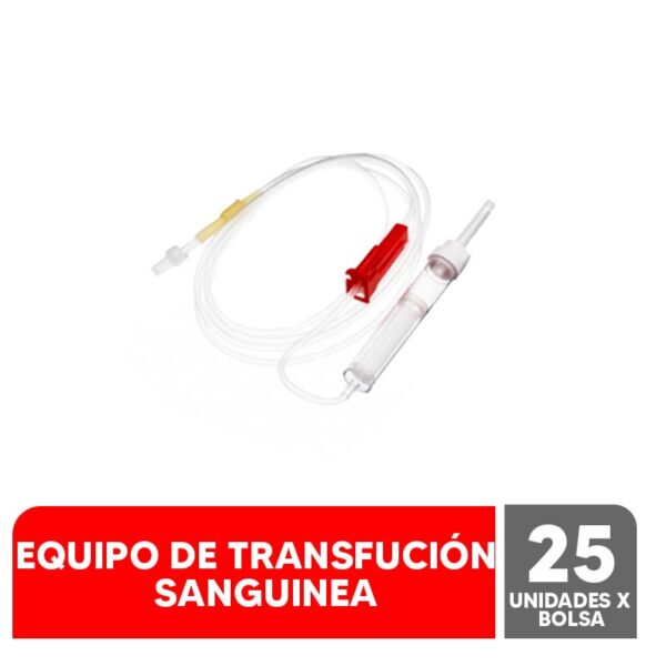 EQUIPO DE TRANSFUSION SANGUINEA  BOLSA X 25 UND - VENOJET