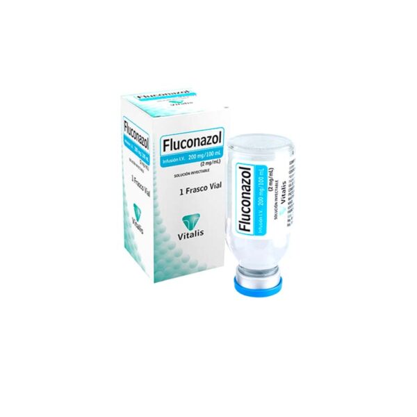 FLUCONAZOL 200 MG/100 ML CAJA X 1 VIAL  SOLUCION INYECTABLE - VITALIS