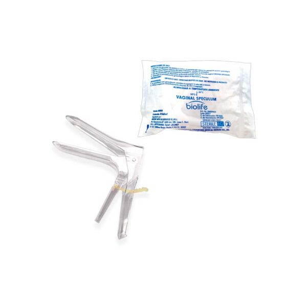 ESPECULO VAGINAL DESCARTABLE TALLA M BOLSA X 1 UND -BIOLIFE