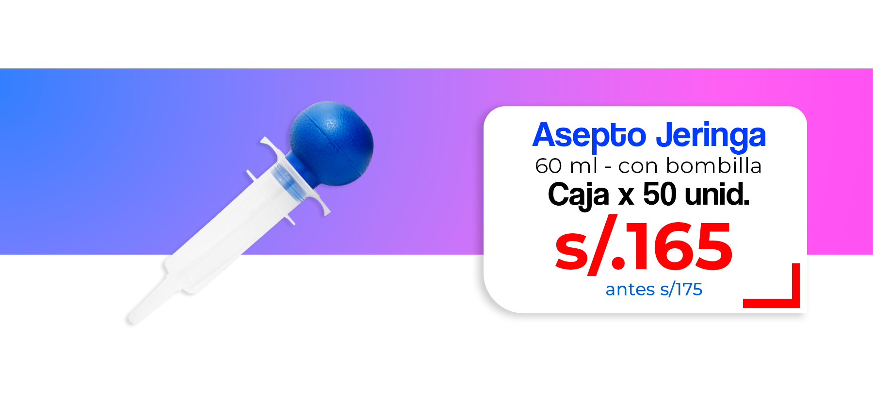 asepto jeringa